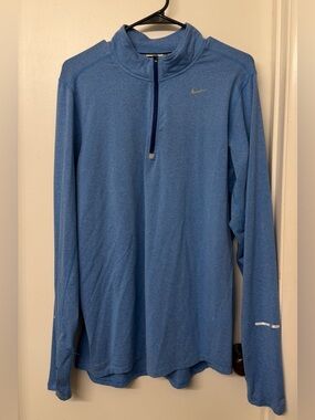 Nike Women's Dri-Fit Element  Half zip Pullover Large